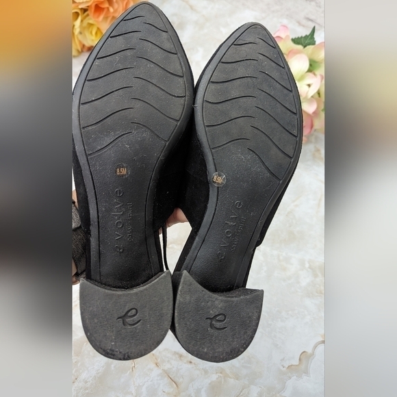 Easy Spirit Evolve Rita Black Slingback Heel Size 8.5 M - Picture 5 of 10